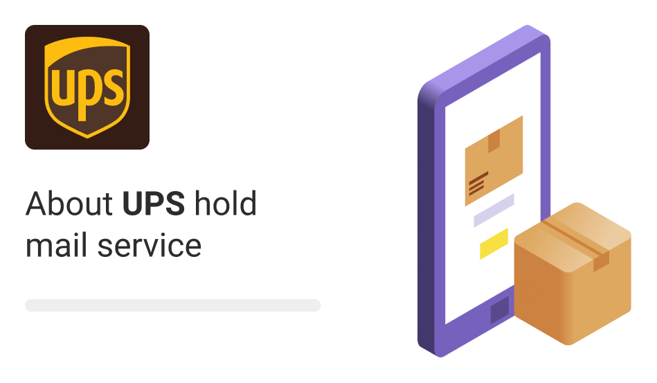UPS Hold Mail
